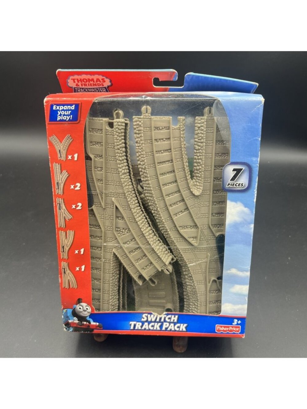 Thomas&Friends Track Master Motorized Railway Switch Pack Fisher Price Dmgd Box